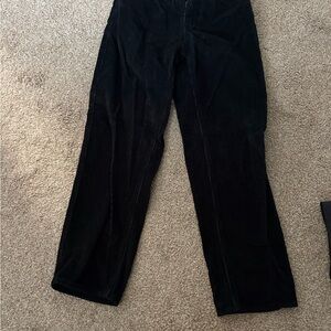 Classic Black Corduroy Trousers for Men